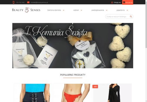 Sklep online z seksowną bielizną - Beauty Senses Sklep online z seksowną bielizną - Beauty Senses