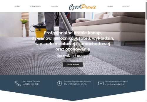 Czech Pranie - Profesjonalne pranie tapicerki. Czech Pranie - Profesjonalne pranie tapicerki.