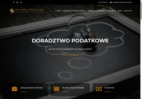 Szymon Krawczyk Doradztwo Podatkowe Szymon Krawczyk Doradztwo Podatkowe