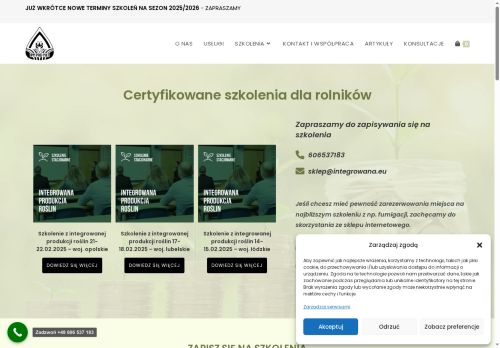 Doradztwo rolnicze, szkolenia rolnicze Doradztwo rolnicze, szkolenia rolnicze