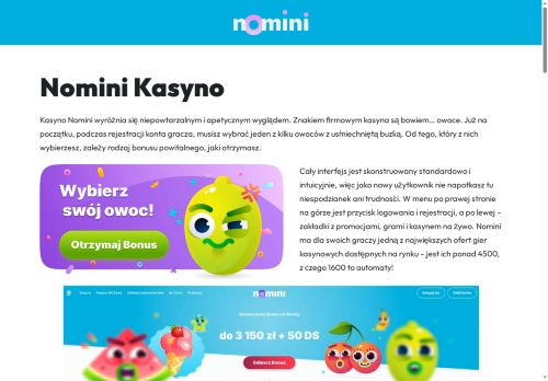 Nomini casino Polska Nomini casino Polska