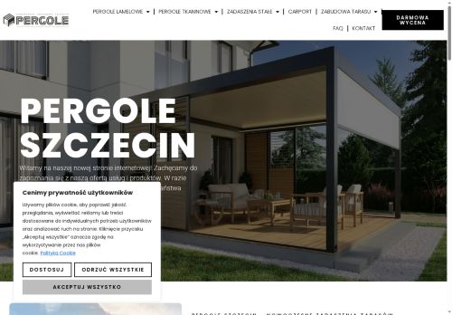 Pergole Szczecin: Komfort i styl na Twoim tarasie Pergole Szczecin: Komfort i styl na Twoim tarasie