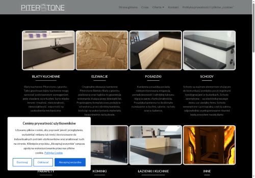 Piterstone kominki oraz wyroby kamienne Piterstone kominki oraz wyroby kamienne