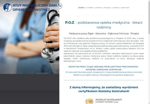 Zaawansowane usługi medyczne Atut Zaawansowane usługi medyczne Atut