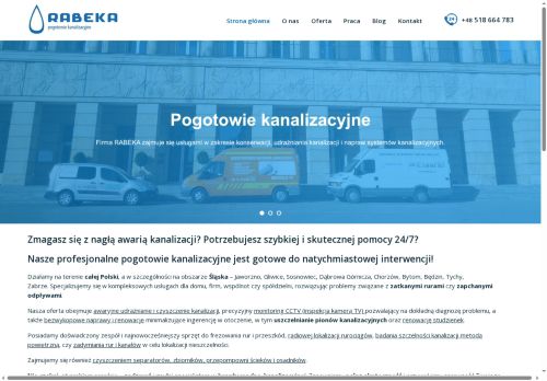 Czyszczenie kanalizacji Chorzów Rabeka pogotowie kanalizacyjne Czyszczenie kanalizacji Chorzów Rabeka pogotowie kanalizacyjne