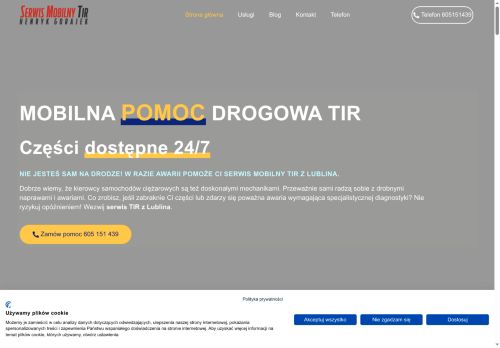 Pomoc drogowa TIR z Lublina i okolic Pomoc drogowa TIR z Lublina i okolic
