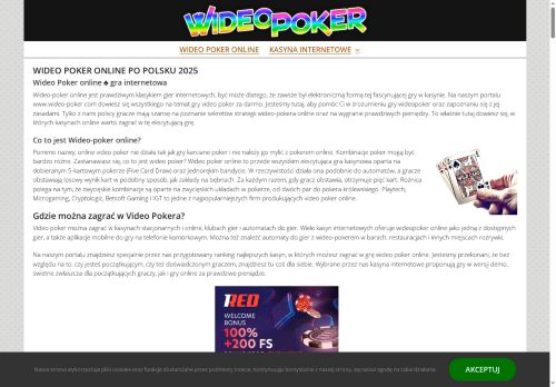 Wideo Poker online po polsku Wideo Poker online po polsku
