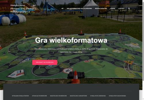 Wielkoformatowa gra znakomicie nauczy dzieci bezpieczeństwa Wielkoformatowa gra znakomicie nauczy dzieci bezpieczeństwa