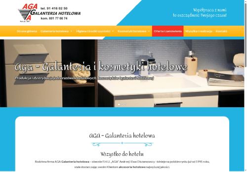 Wszystko do hoteli Galanteria hotelowa AGA