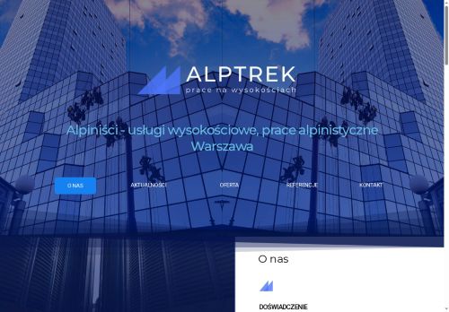 alptrek prace na wysokościach warszawa