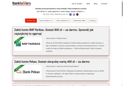 Banklovers Pomagamy zarabiać na bankach