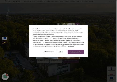 Hotel Bristol Sanatorium SPA w Busku Zdrój