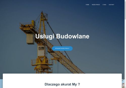Budowa domów, usługi budowlane