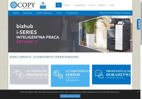 Dzierżawa kseropiarek konica minolta warszawa