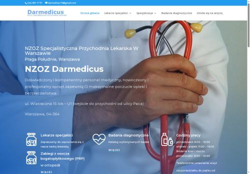 Darmedicus nowoczesna lecznica wiatraczna warszawa