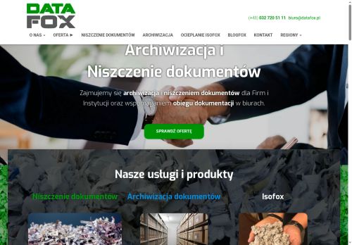 Niszczenie dokumentów katowice