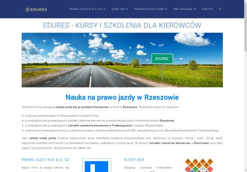 Edures, Prawo Jazdy Rzeszów