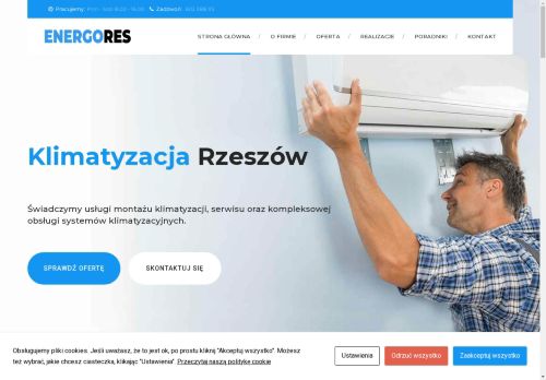 Klimatyzacja Rzeszów Energores