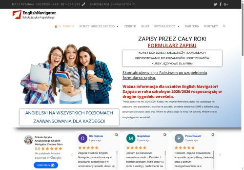 Angielski Zielona Góra