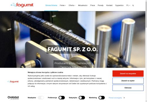 Fabryka węży gumowych i tworzyw sztucznych FAGUMIT SP Z O.O.