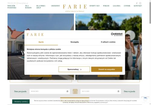 Farie kameralny obiekt na wyłączność