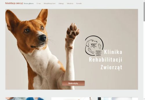 Fizjo Pet Med klinika rehabilitacji zwierząt