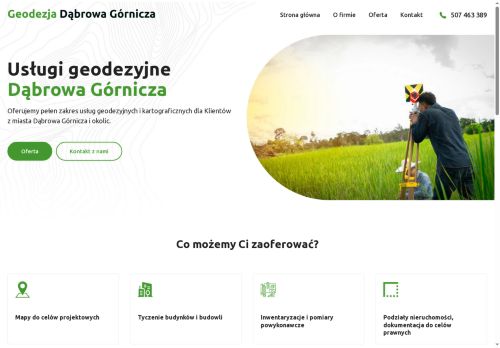 Usługi geodezyjne Dąbrowa Górnicza