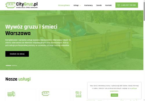 Wywóz gruzu w workach big bag