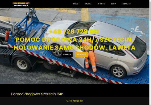 Pomoc drogowa Szczecin 24h/7