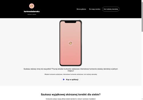 Hurtownia odzieży damskiej hurtmodadamska.pl