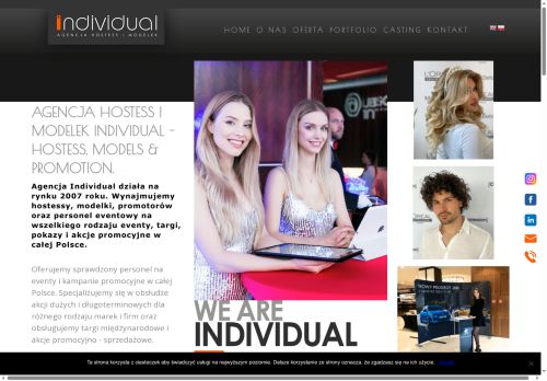 Individual. Hostessy Warszawa