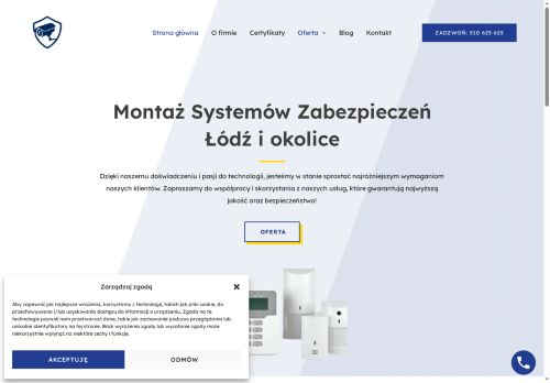 Montaż kamer Łódź, systemy alarmowe.
