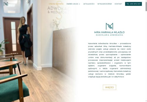 Kancelaria Prawnicza prowadzona przez Mirę Harhalę Wlazło