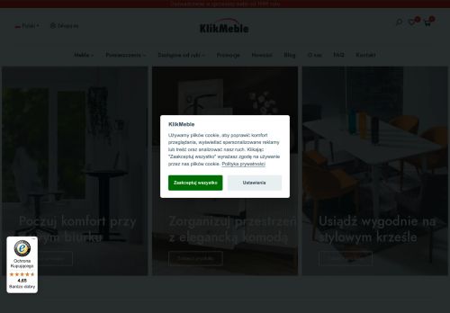 Meble wypoczynkowe od Klik Meble