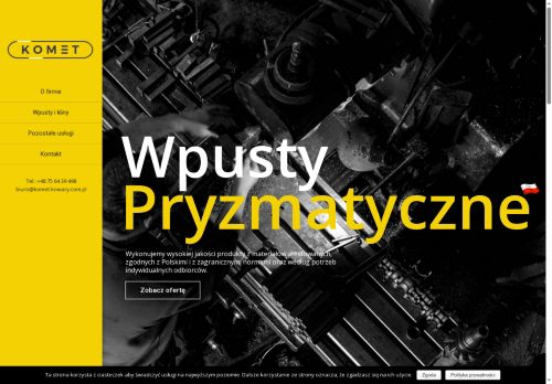 Komet Wypusty Pryzmatyczne