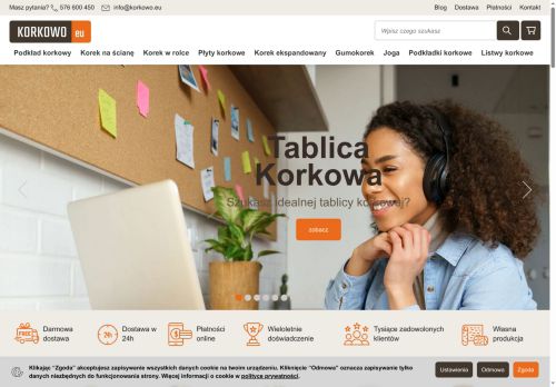 Podkład korkowy pod panele
