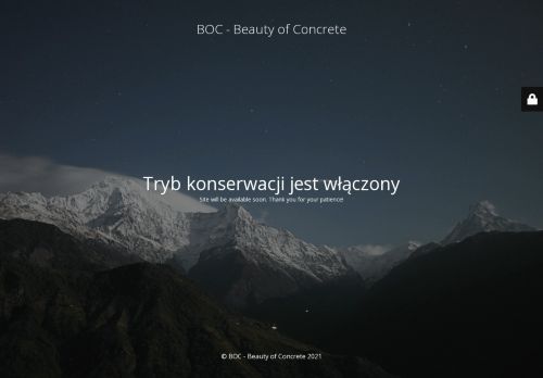 Oświetlenie betonowe Lampy z betonu architektonicznego BOC