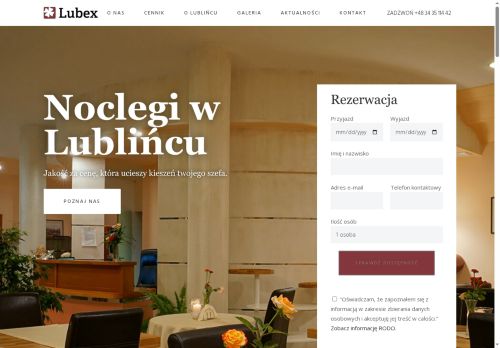 Hotel Lubex w Lublińcu