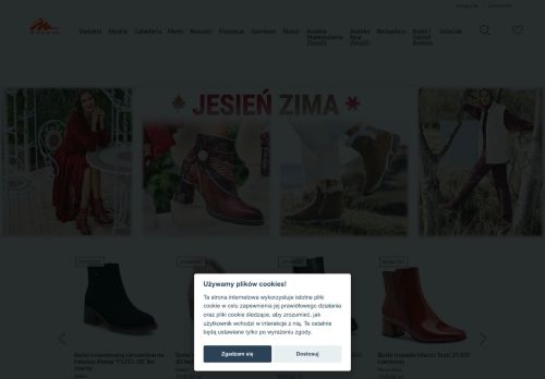 Obuwie marki Rieker w sklepie internetowym Macris