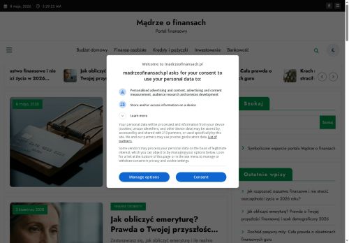 Portal finansowy Mądrze o finansach