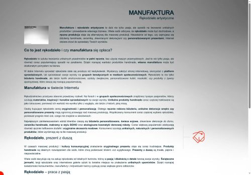 Manufaktura, jakie branże cieszą się popularnością