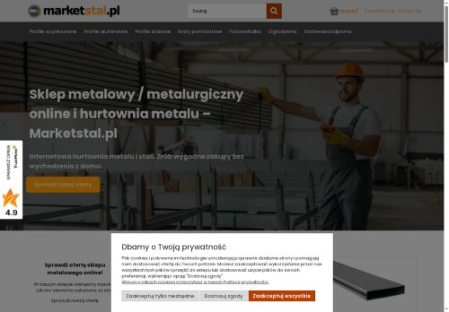 Marketstal - hurtowania metalowa