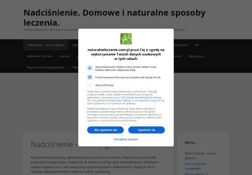 Naturalne sposoby na obniżenie ciśnienia krwi
