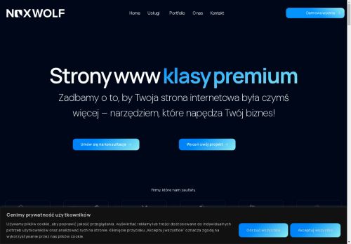 NoxWolf Strony internetowe klasy premium