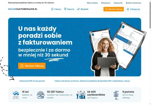 Online Fakturowanie: Przegląd biznesu zawsze pod ręką