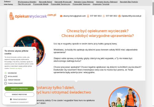 Zostan Opiekunem Wycieczek. Kurs online