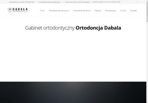 Ortodoncja dla dzieci mysłowice