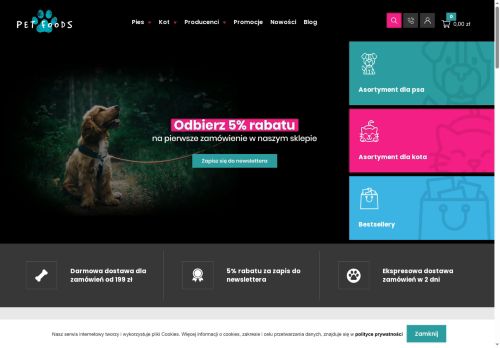 Pet Foods Sklep zoologiczny online
