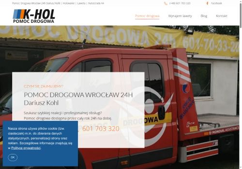 Pomoc Drogowa 24h K-HOL 