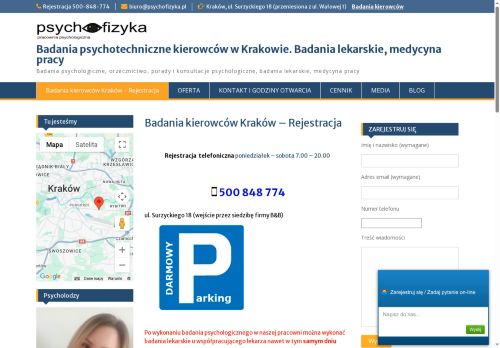Badania kierowców Kraków
